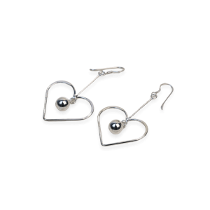 Aro colgante corazón