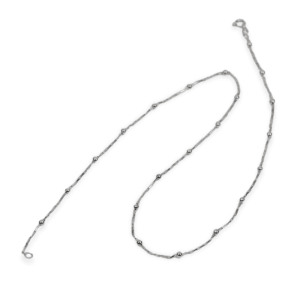 Cadena eslabón con pelotitas 45cm