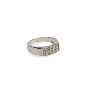 Anillo cintillo triple