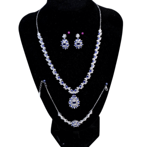 Conjunto circones azul